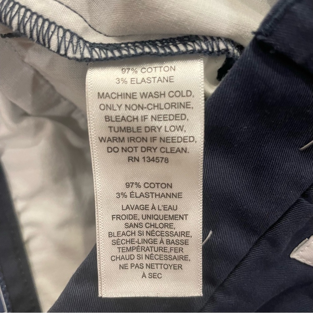 Boy’s Vineyard Vines Navy Blue Chinos Size 14 - Picture 8 of 14